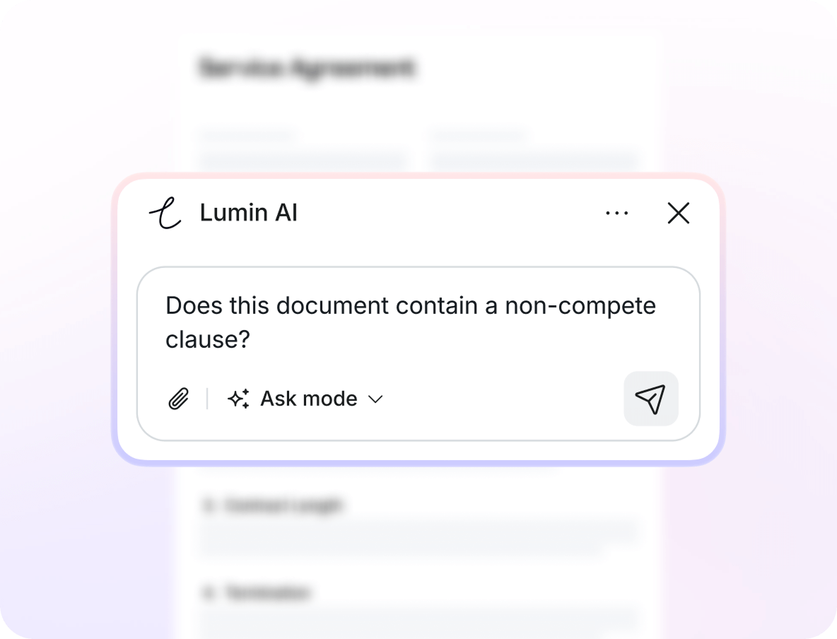 Review contracts in seconds